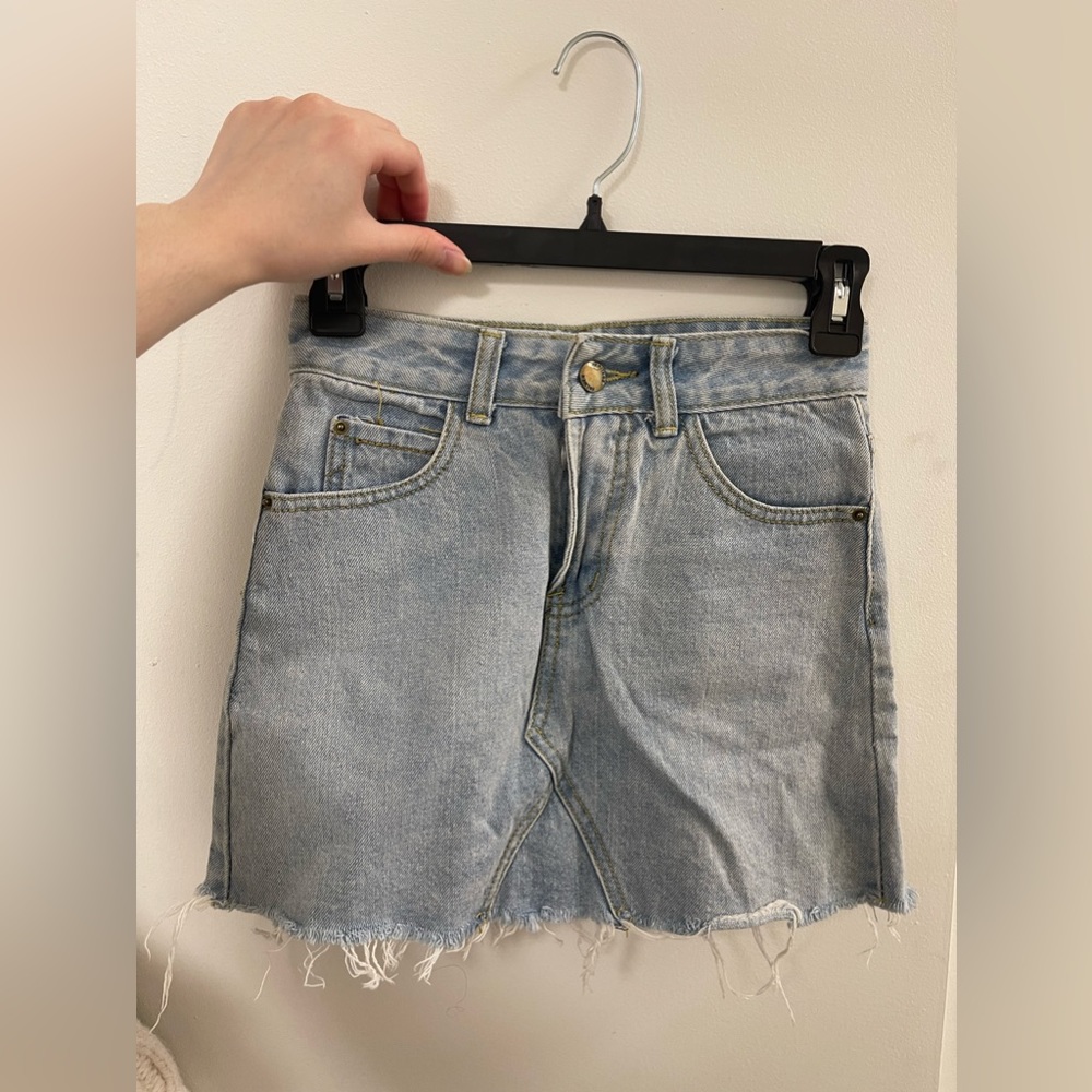 Jean skirt